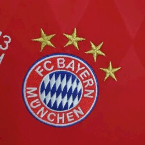 Retro Bayern Munich 2013/14 Home Champions League Long Sleeve Jersey - Image 5