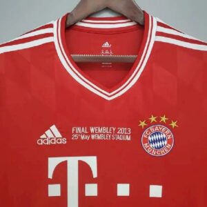 Retro Bayern Munich 2013/14 Home Champions League Long Sleeve Jersey - Image 2