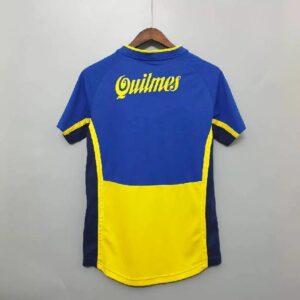 Retro Boca Juniors 2001/02 Home Jersey - Image 4