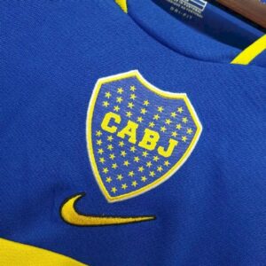 Retro Boca Juniors 2001/02 Home Jersey - Image 2