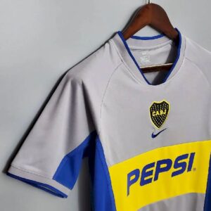 Retro Boca Juniors 2002 Away Jersey - Image 3