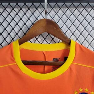Retro Brazil 1998 Goalkeeper Long Sleeve Jersey - Image 5