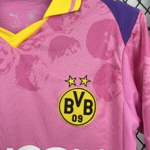 Mens Borussia Dortmund 2025/26 Pink Special Jersey - Image 8
