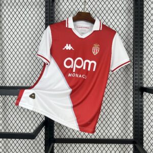 Mens AS Monaco 2025/26 Home Jersey
