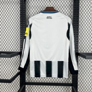 Mens Newcastle United 2025/26 Home Long Sleeves Jersey - Image 2