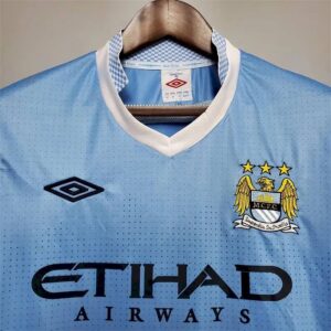 Retro Manchester City 2011/12 Home Jersey - Image 2