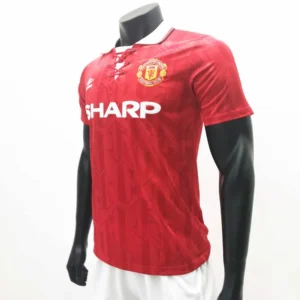 Retro Manchester United 1992/94 Home Jersey - Image 16