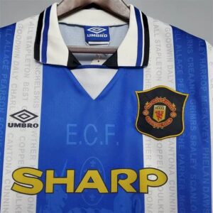 Retro Manchester United 1994/96 Away Jersey - Image 2