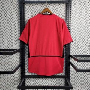 Retro Manchester United 2002/04 Home Jersey - Image 9