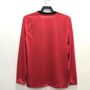Retro Manchester United 2009/10 Home Long Sleeves Jersey - Image 5