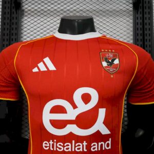 Mens El Ahly 2025/26 Home Jersey Player Version - Image 10