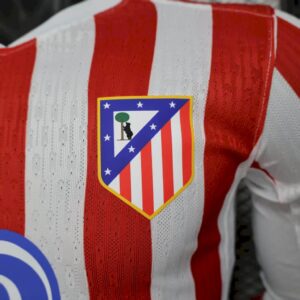 Mens Atletico Madrid 2025/26 Home Long Sleeves Jersey Player Version - Image 10