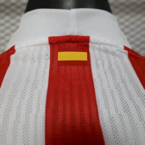 Mens Atletico Madrid 2025/26 Home Long Sleeves Jersey Player Version - Image 7
