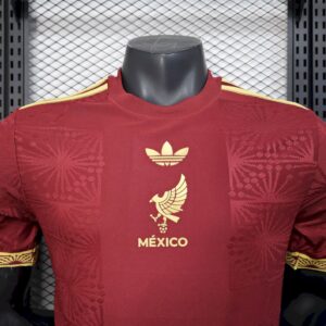 Mens Mexico 2025/26 Red Special Edition Jersey Player Version - Image 3