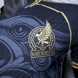 Mens Mexico 2025/26 Black Special Edition Jersey Player Version - Image 9