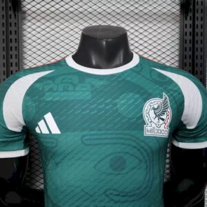 Mens Mexico 2025/26 Green Special Edition Jersey Player Version - Image 6