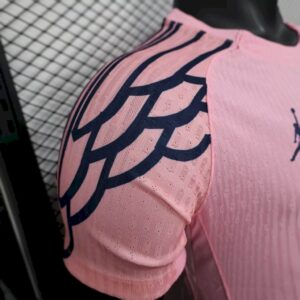 Mens Paris Saint-Germain 2025/26 Pink Special Edition Jersey Player Version - Image 7