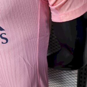 Mens Paris Saint-Germain 2025/26 Pink Special Edition Jersey Player Version - Image 6