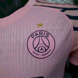 Mens Paris Saint-Germain 2025/26 Pink Special Edition Jersey Player Version - Image 3