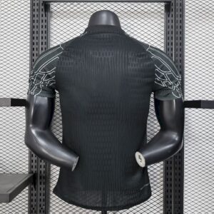 Mens Paris Saint-Germain 2024/25 Fourth Black Jersey Player Version - Image 2