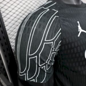 Mens Paris Saint-Germain 2024/25 Fourth Black Jersey Player Version - Image 6