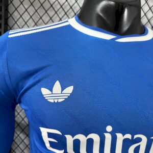 Mens Real Madrid 2025/26 Third Long Sleeves Jersey Player Version - Image 8