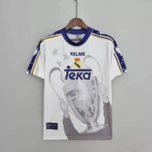Retro Real Madrid 1998 UCL Winners Signed Jersey