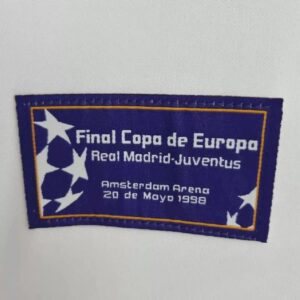 Retro Real Madrid 1998 UCL Winners Signed Jersey - Image 6