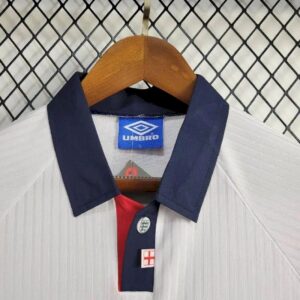 Retro England 1998 Home Jersey - Image 8
