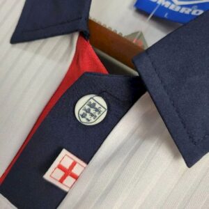 Retro England 1998 Home Jersey - Image 7