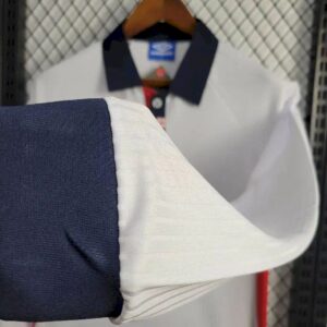 Retro England 1998 Home Long Jersey - Image 4