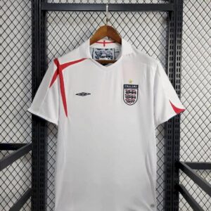 Retro England 2005 Home Jersey - Image 6