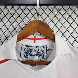 Retro England 2005 Home Long Sleeves Jersey - Image 7