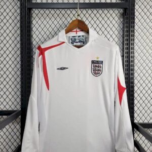 Retro England 2005 Home Long Sleeves Jersey - Image 2