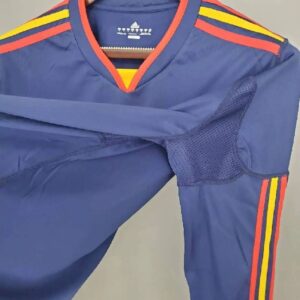 Retro Spain 2010 World Cup Away Long Sleeves Jersey - Image 3