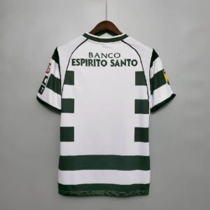 Retro Sporting CP 2001/03 Home Jersey - Image 10