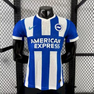 Mens Brighton & Hove Albion 2025/26 Home Jersey Player Version
