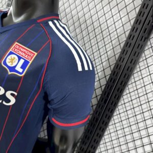 Mens Olympique Lyonnais 2025/26 Away Jersey Player Version - Image 9