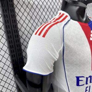Mens Olympique Lyonnais 2025/26 Home Jersey Player Version - Image 9