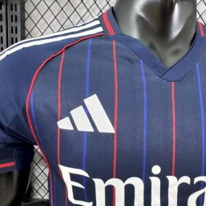 Mens Olympique Lyonnais 2025/26 Away Jersey Player Version - Image 6