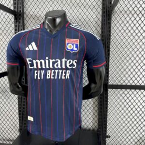 Mens Olympique Lyonnais 2025/26 Away Jersey Player Version - Image 3