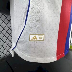 Mens Olympique Lyonnais 2025/26 Home Jersey Player Version - Image 4