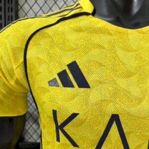 Mens Al-Nassr 2025/26 Home Jersey Player Version - Image 3