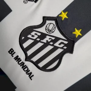 Retro Santos 1996/97 Away Jersey - Image 5