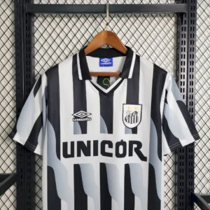Retro Santos 1997/98 Away Jersey - Image 5