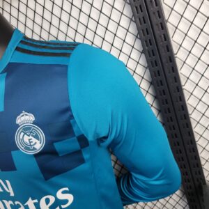 Retro Real Madrid 2017/18 Third Long Sleeves Jersey - Image 9