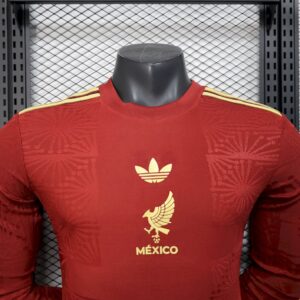 Mens Mexico 2025/26 Red Special Edition Jersey Player Version - Image 8