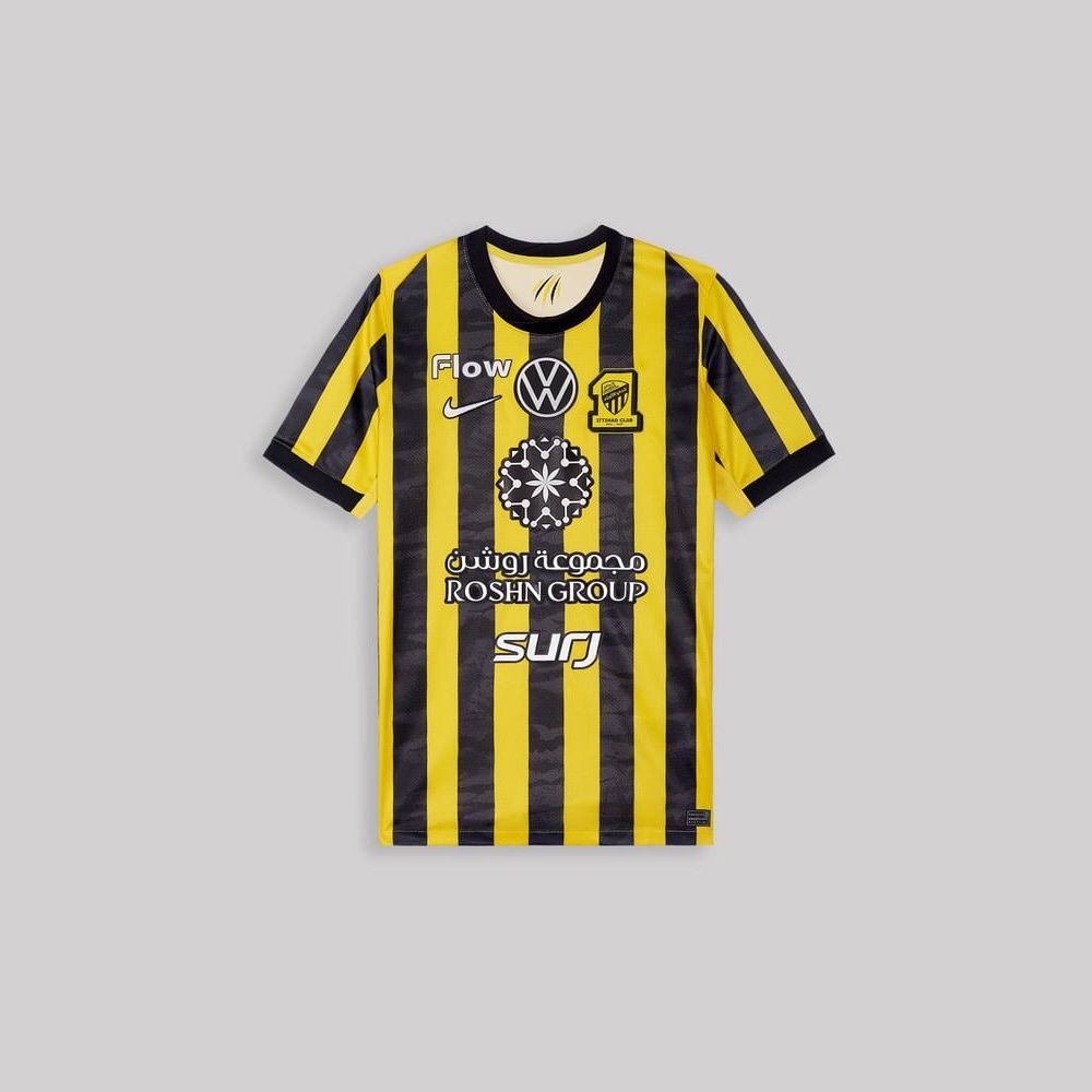 Mens Al-Ittihad FC 2025/26 Home Jersey