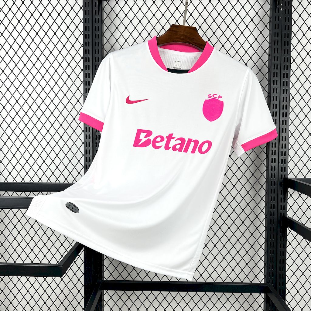 Mens Sporting CP 2025/26 Pink October Jersey