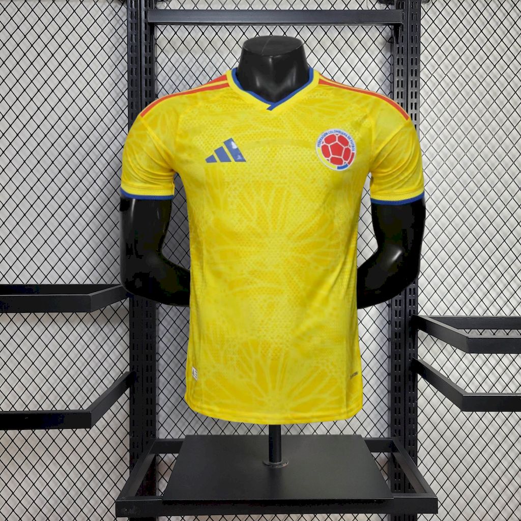 Mens Colombia 2025/26 Home Jersey Player Version